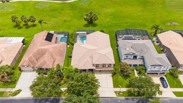 1331 Marble Crest Way, Winter Garden, FL 34787 - aerial view of residential area with a golf club