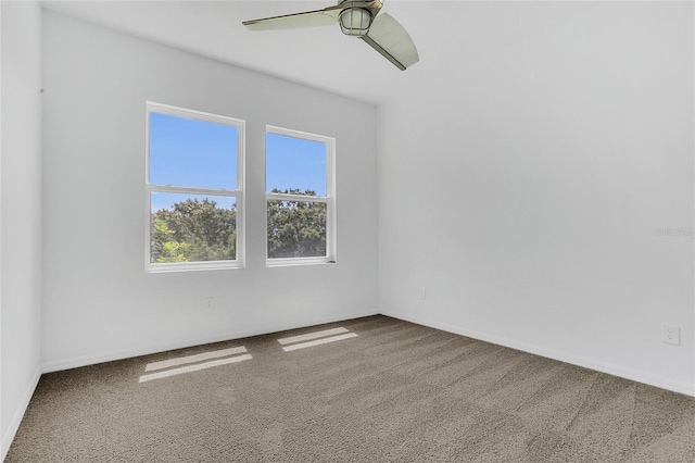 17458 Chateau Pine Way, Clermont, FL 34711 - carpeted spare room featuring ceiling fan and baseboards