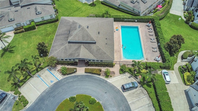 17458 Chateau Pine Way, Clermont, FL 34711 - bird's eye view of a pool
