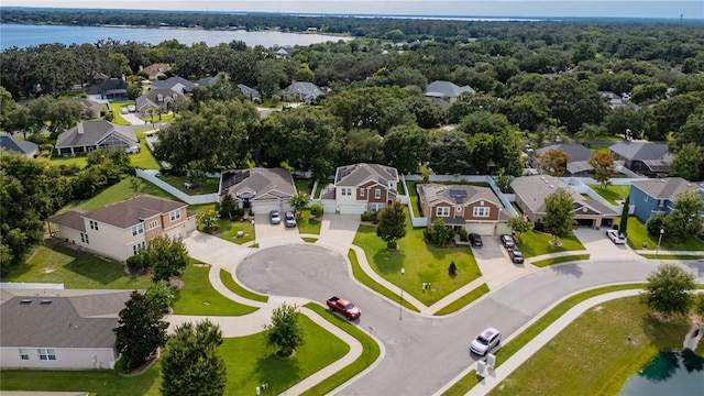 4024 Blazewater Ct, Eustis, FL 32736 - aerial perspective of suburban area with a nearby body of water