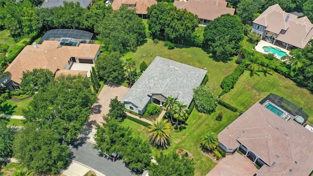 32619 View Haven Ln, Sorrento, FL 32776 - aerial view of property and surrounding area featuring a pool