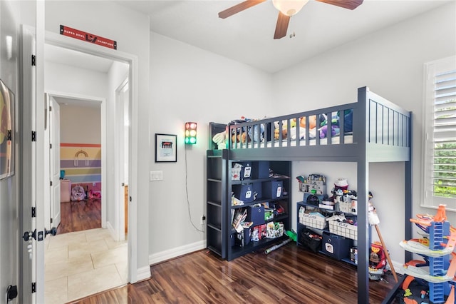 32619 View Haven Ln, Sorrento, FL 32776 - bedroom featuring wood finished floors and a ceiling fan