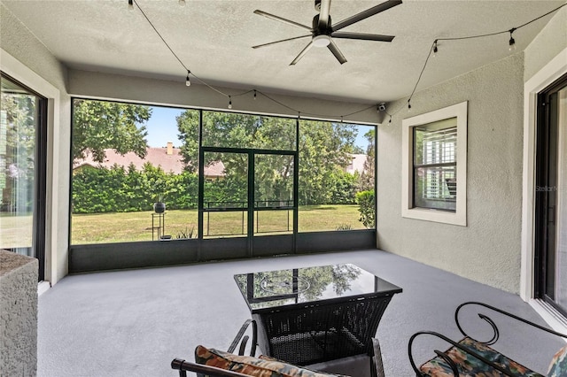 32619 View Haven Ln, Sorrento, FL 32776 - sunroom / solarium featuring a ceiling fan and healthy amount of natural light