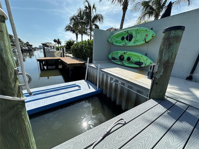142 Reef Rd, South Daytona, FL 32119 - dock with a water view