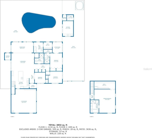 142 Reef Rd, South Daytona, FL 32119 - view of home floor plan