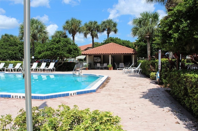 6140 Burnside Cir Unit 204, Orlando, FL 32822 - community pool with a patio area