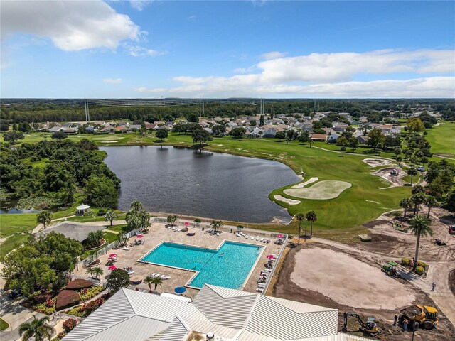 6140 Burnside Cir Unit 204, Orlando, FL 32822 - aerial view of a nearby body of water and a golf course