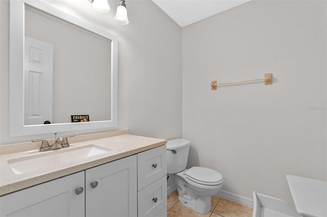 5630 Spring Run Ave, Orlando, FL 32819 - bathroom with tile patterned flooring and vanity