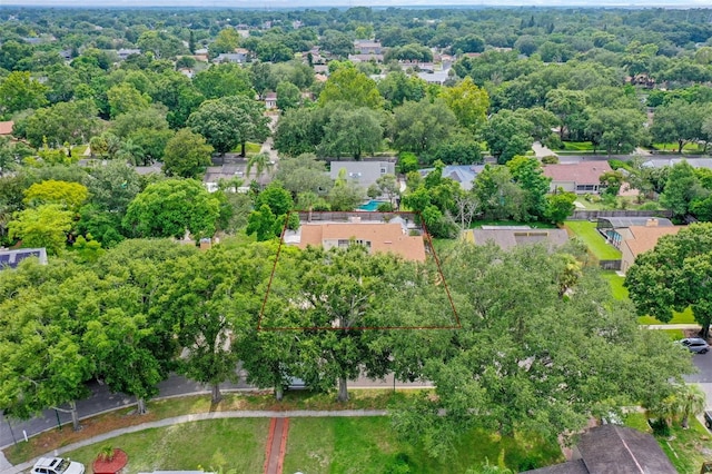 5630 Spring Run Ave, Orlando, FL 32819 - aerial view of property and surrounding area with property parcel outlined