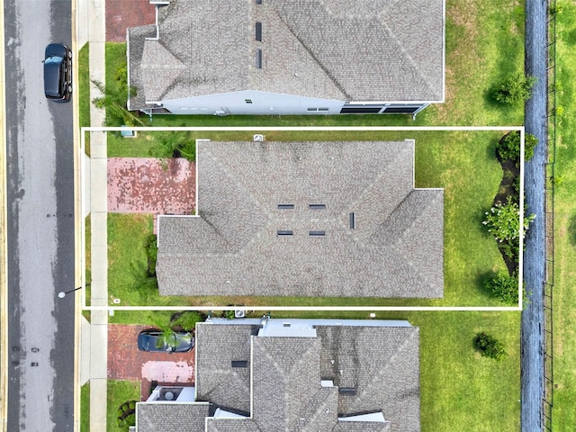 1219 Foltz Loop, Oakland, FL 34787 - view from above of property featuring property parcel outlined
