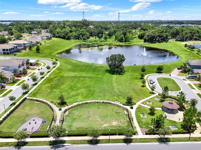 1219 Foltz Loop, Oakland, FL 34787 - aerial perspective of suburban area with a nearby body of water