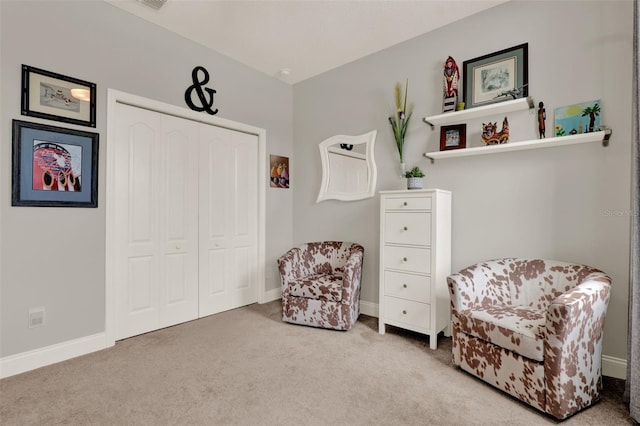 1219 Foltz Loop, Oakland, FL 34787 - living area with carpet and baseboards