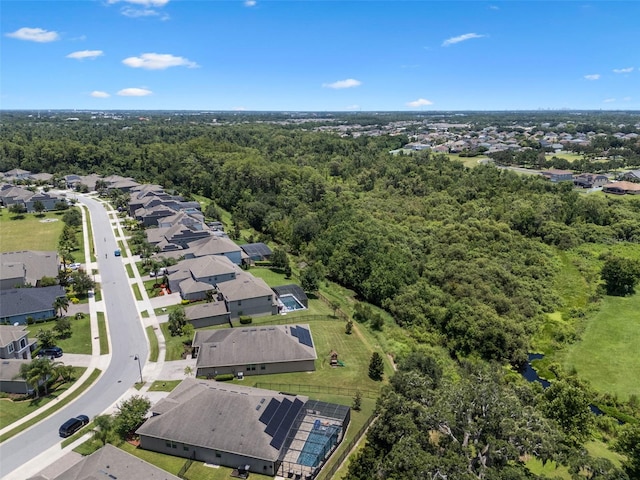 13851 Jomatt Loop, Winter Garden, FL 34787 - aerial perspective of suburban area featuring a heavily wooded area