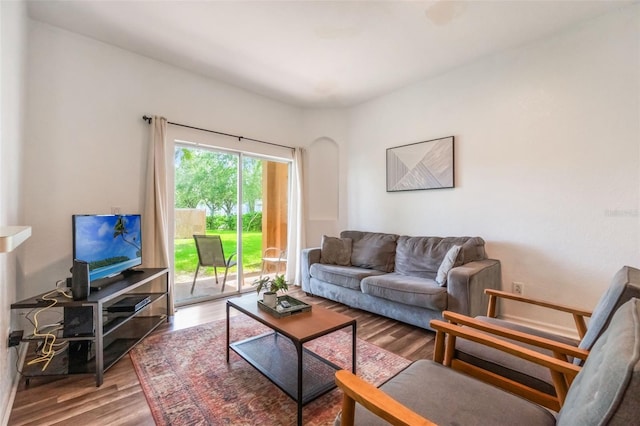 4224 Calabria Ave, Davenport, FL 33897 - living area featuring wood finished floors