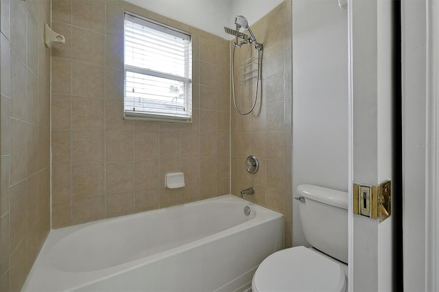 9049 Edenshire Cir, Orlando, FL 32836 - bathroom featuring toilet and shower / bath combination