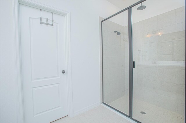786 Steerview St, Saint Cloud, FL 34771 - full bathroom with a stall shower and tile patterned floors