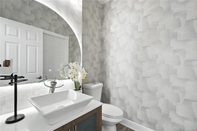 15350 Arabian Way, Montverde, FL 34756 - bathroom featuring vanity and toilet