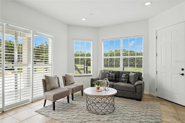 15350 Arabian Way, Montverde, FL 34756 - living area with tile patterned flooring and recessed lighting