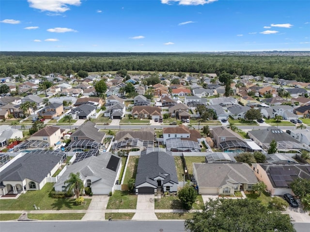 2898 Picadilly Cir, Kissimmee, FL 34747 - aerial view of residential area with a forest
