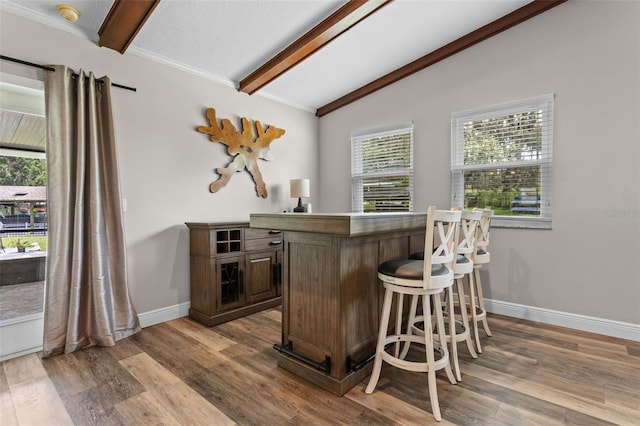 11815 Lake Susan, Clermont, FL 34711 - indoor dry bar with wood finished floors