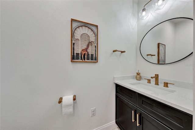 8827 Arrabida Ln, Orlando, FL 32836 - bathroom with vanity and baseboards