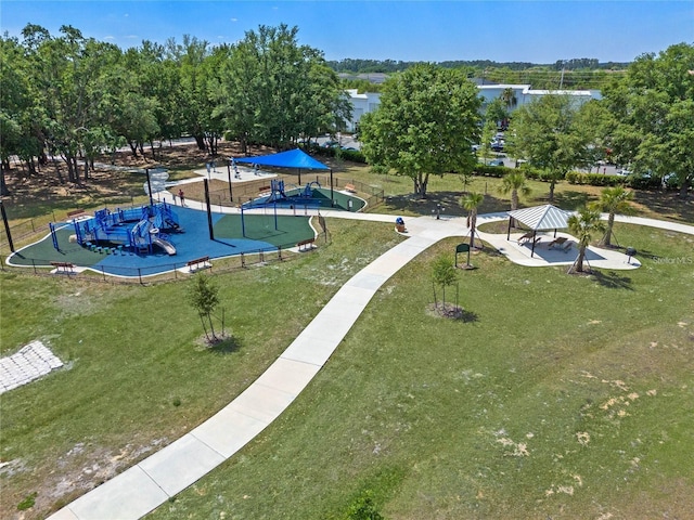 8827 Arrabida Ln, Orlando, FL 32836 - view of home's community featuring a gazebo and a yard