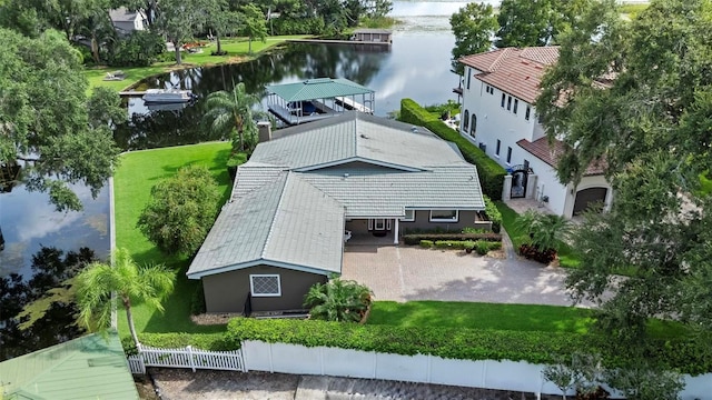 9070 Ron Den Ln, Windermere, FL 34786 - aerial view of property and surrounding area with a nearby body of water