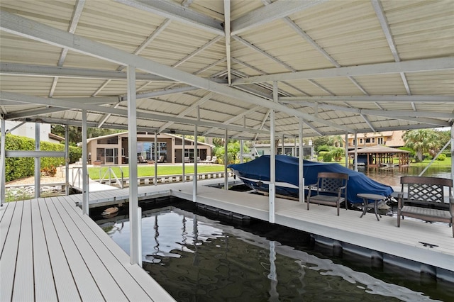 9070 Ron Den Ln, Windermere, FL 34786 - dock area with boat lift