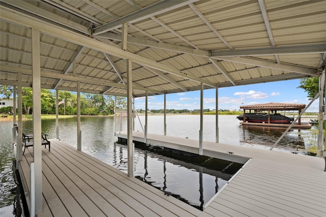 9070 Ron Den Ln, Windermere, FL 34786 - dock area featuring a water view