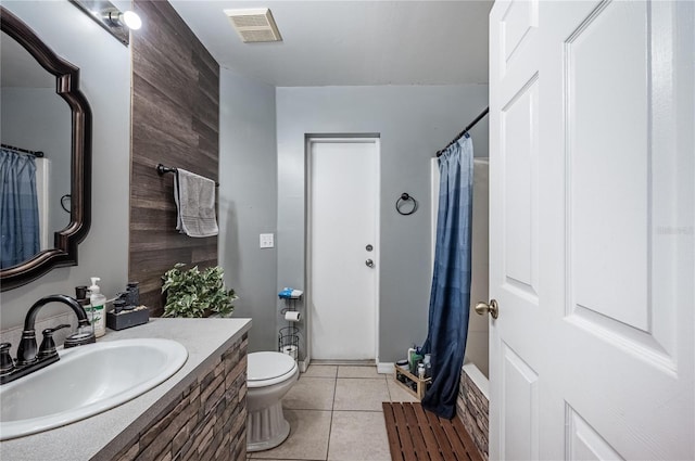 4045 Simkins Ave, North Port, FL 34286 - full bathroom with vanity and tile patterned flooring