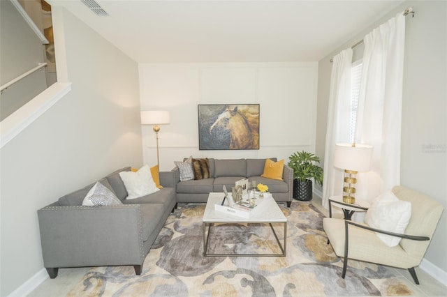 2860 Haze Rd, Clermont, FL 34714 - living room with baseboards