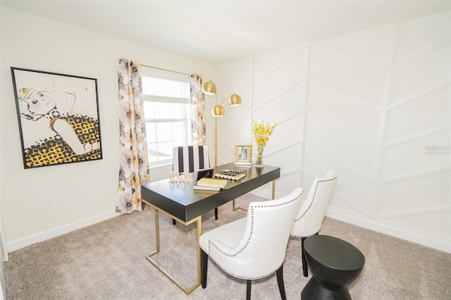 2860 Haze Rd, Clermont, FL 34714 - carpeted home office with baseboards