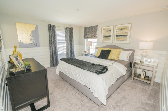 2860 Haze Rd, Clermont, FL 34714 - bedroom with a wainscoted wall and carpet flooring