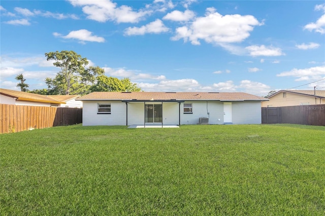 5904 Altec Rd, Orlando, FL 32808 - rear view of property with a fenced backyard