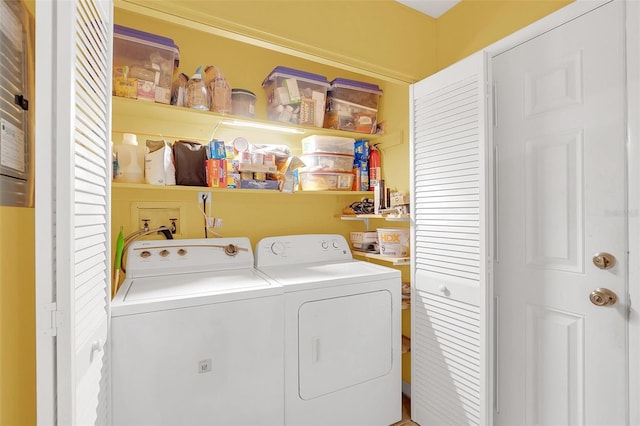 4235 Fay Blvd, Cocoa, FL 32927 - laundry room with washing machine and clothes dryer