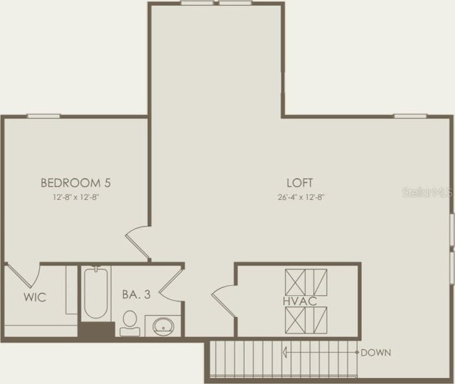 8267 Fenton St, Orlando, FL 32836 - view of floor plan / room layout
