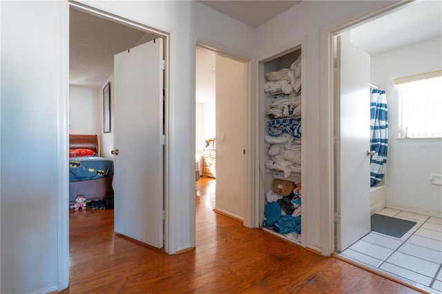 1208 Sandestin Way, Orlando, FL 32824 - hallway with wood finished floors