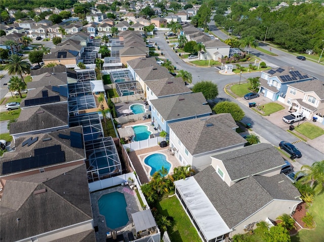 1208 Sandestin Way, Orlando, FL 32824 - aerial perspective of suburban area with a pool area