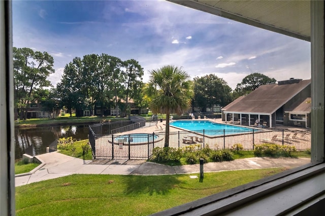 6019 Windhover Dr Unit C10-2, Orlando, FL 32819 - community pool featuring a water view
