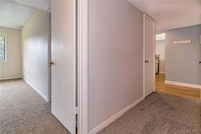 6019 Windhover Dr Unit C10-2, Orlando, FL 32819 - corridor with carpet flooring and a textured ceiling