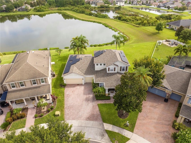 13235 Vennetta Way, Windermere, FL 34786 - aerial view of residential area with a large body of water