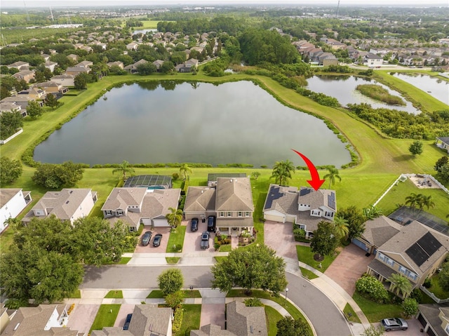 13235 Vennetta Way, Windermere, FL 34786 - aerial view of residential area featuring a nearby body of water