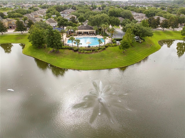 13235 Vennetta Way, Windermere, FL 34786 - aerial view of residential area with a pool area and a nearby body of water