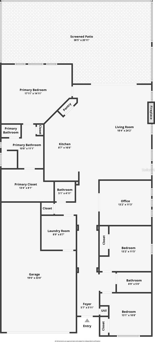 297 Shadow Ridge Trl, Ponte Vedra, FL 32081 - view of room layout
