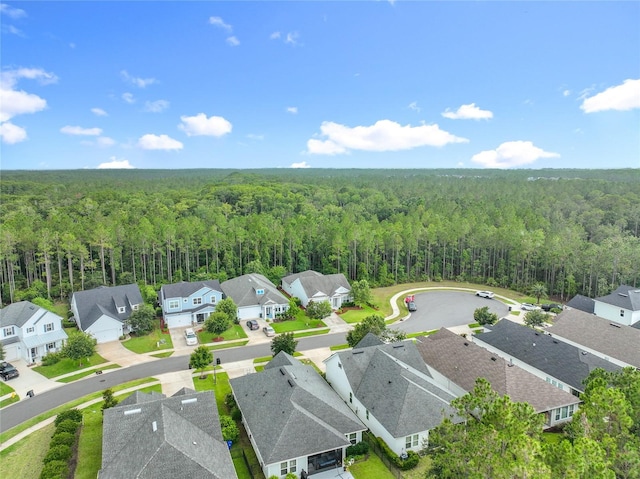 297 Shadow Ridge Trl, Ponte Vedra, FL 32081 - aerial perspective of suburban area featuring a heavily wooded area