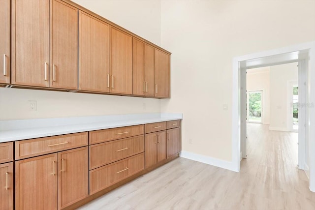17 Old Oak Dr N, Palm Coast, FL 32137 - kitchen featuring light countertops and light wood-type flooring