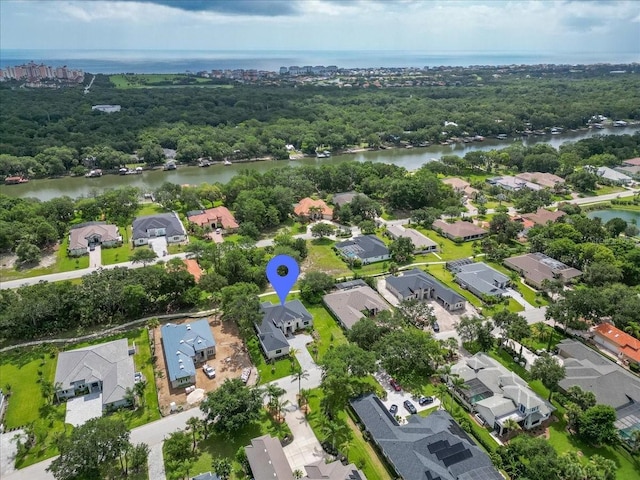 17 Old Oak Dr N, Palm Coast, FL 32137 - aerial view of property and surrounding area featuring a nearby body of water and nearby suburban area
