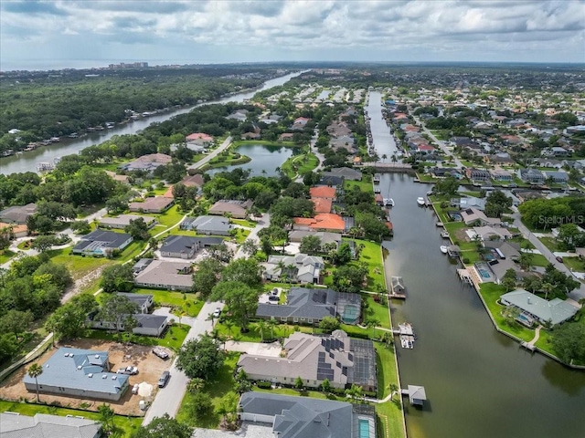 17 Old Oak Dr N, Palm Coast, FL 32137 - aerial view of property and surrounding area with nearby suburban area and a nearby body of water