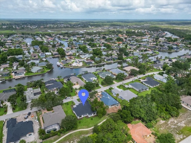 17 Old Oak Dr N, Palm Coast, FL 32137 - aerial view of property's location with nearby suburban area and a nearby body of water