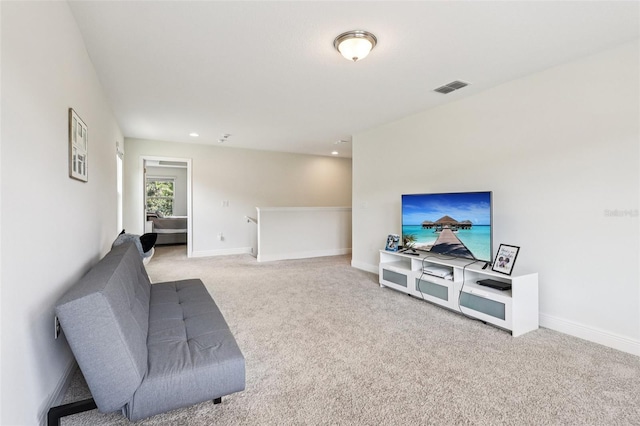 1833 Benoit Ter, Davenport, FL 33837 - unfurnished living room featuring carpet and recessed lighting